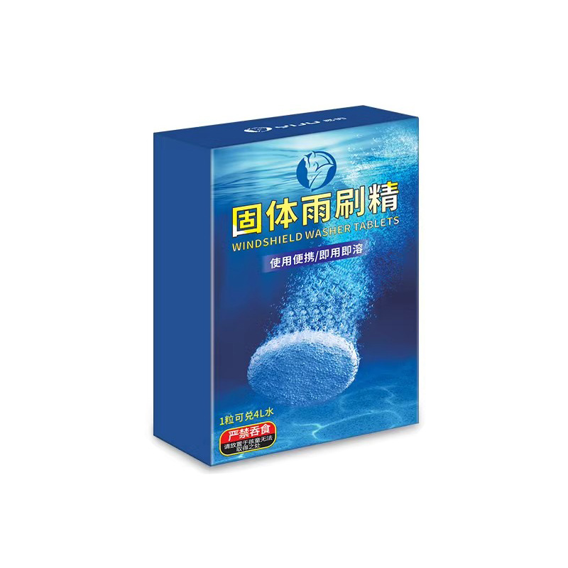 Glass summer effervescent tablets