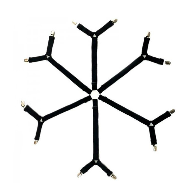 調節可能なシーツ固定具、テーブルクロス、カーテン、ソファカバー、滑り止めシーツクリップ、布団クリップ、金属固定クリップ|undefined