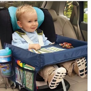 Cross-Border Supply Children's Car Rear Seat Tray Baby Stroller Tray Travel Car Children's Toy Storage