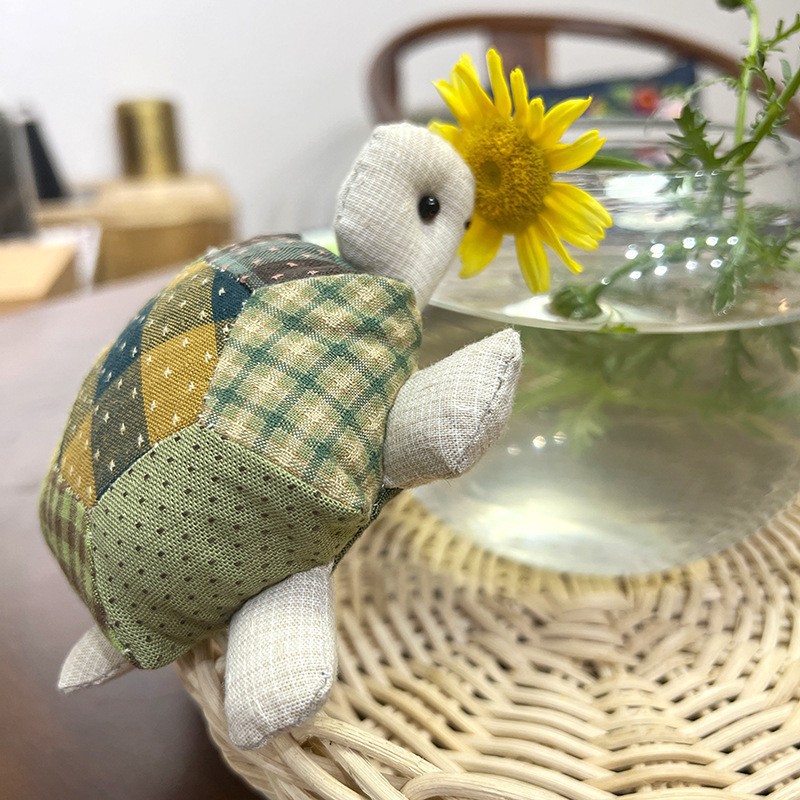 Titular de la aguja de girasol hecho a mano DIY bordado paquete de material de doble uso Lu bordado patchwork broche joyería novato bolsa de costura