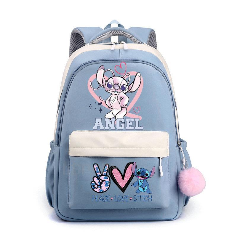 Stitch niños bolso de escuela mochila moda niños mochila de viaje lindo niño niña libro mochila