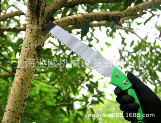 助友ZY270K/350K园林护套锯 果树修枝伐木锯 SK5钢直锯