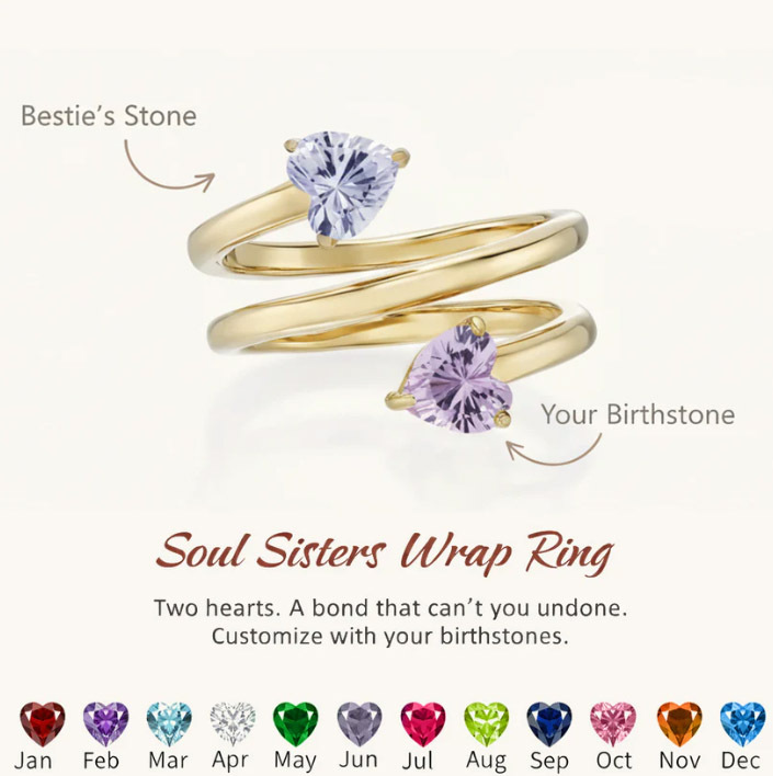 Versatile ins style stacking ring