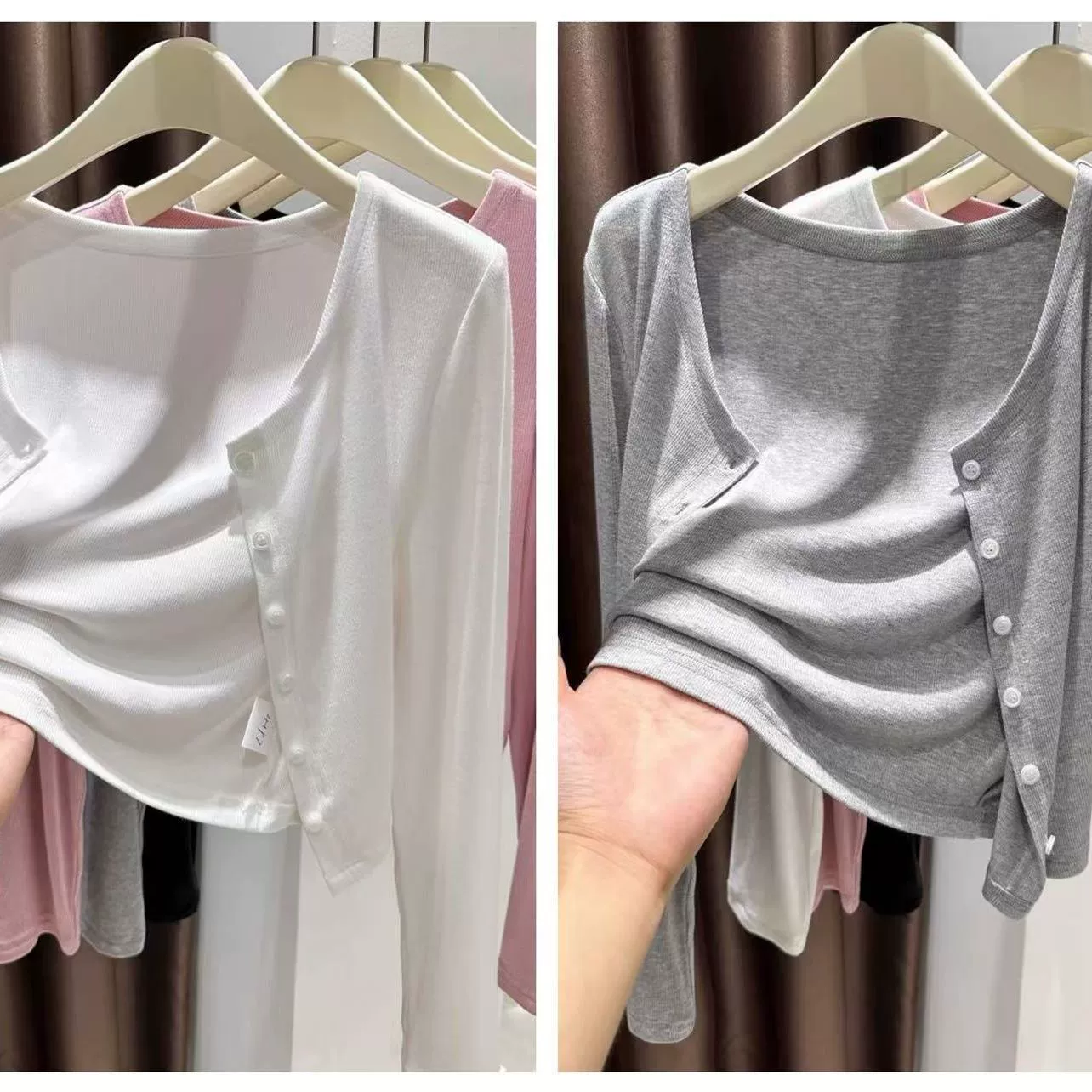 Новая тонкая летняя кардиган, футболка, slips платье, плащ, шелковая куртка