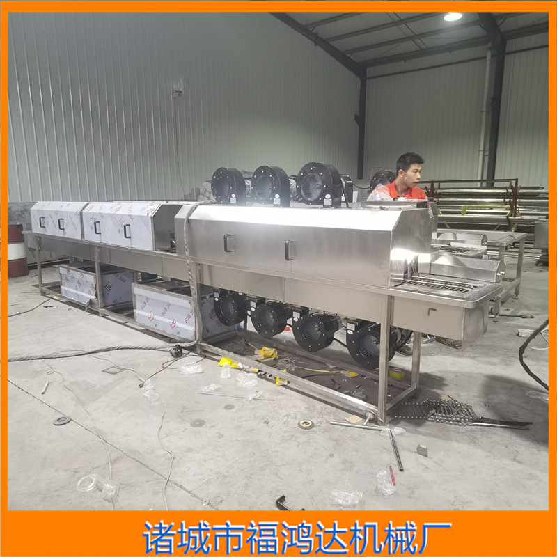 6000型水产罐头洗瓶机 橘子罐头洗瓶机 福鸿达水果罐头清洗机