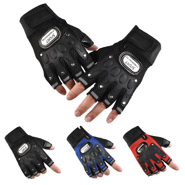 Breathable Tactical Half-Finger Gloves Men's Motorcycle Riding Off-Road Motorcycle Special Forces Fighting Fight Fitness