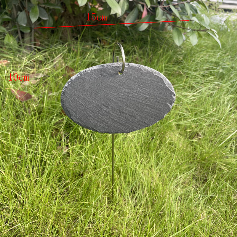 Suministro directo de fábrica de etiquetas de plantas, etiquetas de flores, etiquetas de árboles frutales, letreros de jardín de acero inoxidable, letreros de árboles de pizarra