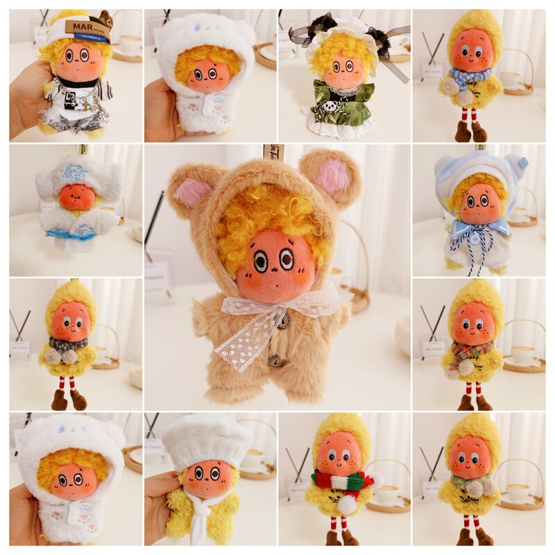 Excluding Dolls] 123 Star People Series Stuffed Pendant Doll Doll Clothes We Are Star People Scarf Set Cute Skirt