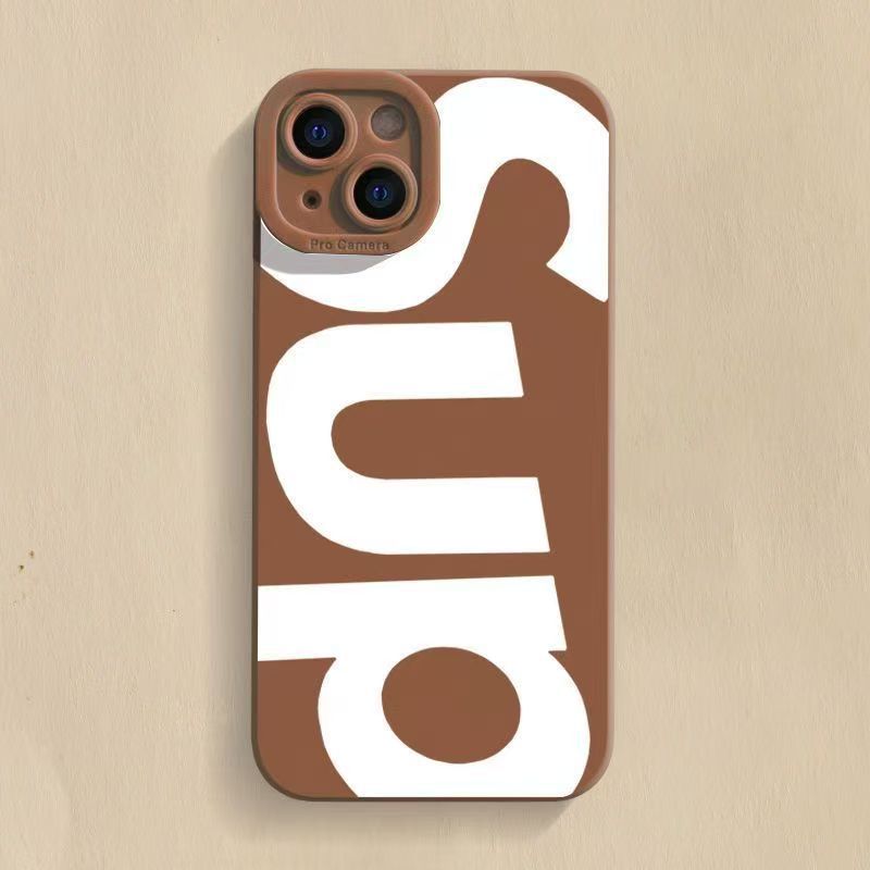 Supreme Soft Silicone Case for iPhone 16 Pro Max Brown