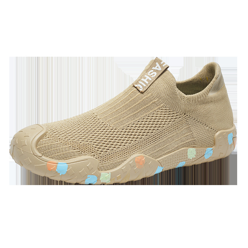 Hombre respirable mesh verano 2026 nuevo zapato de red de una sola pie de tela de tela ligera suela suave de verano delgada nueva moda image 6