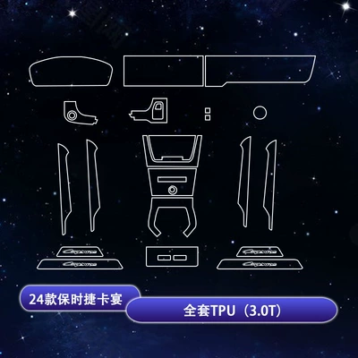 Car interior film, Screen Film, Gear Shift Center