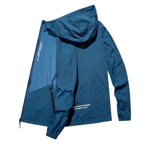 Sunscreen clothing men's summer coat thin women's light breathable ultraviolet-proof new fishing ice silk men's clothing men's clothing