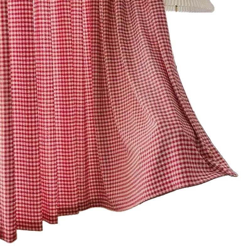 Tende a pacchetto in tessuto scozzese stile giapponese legno_voghion.com