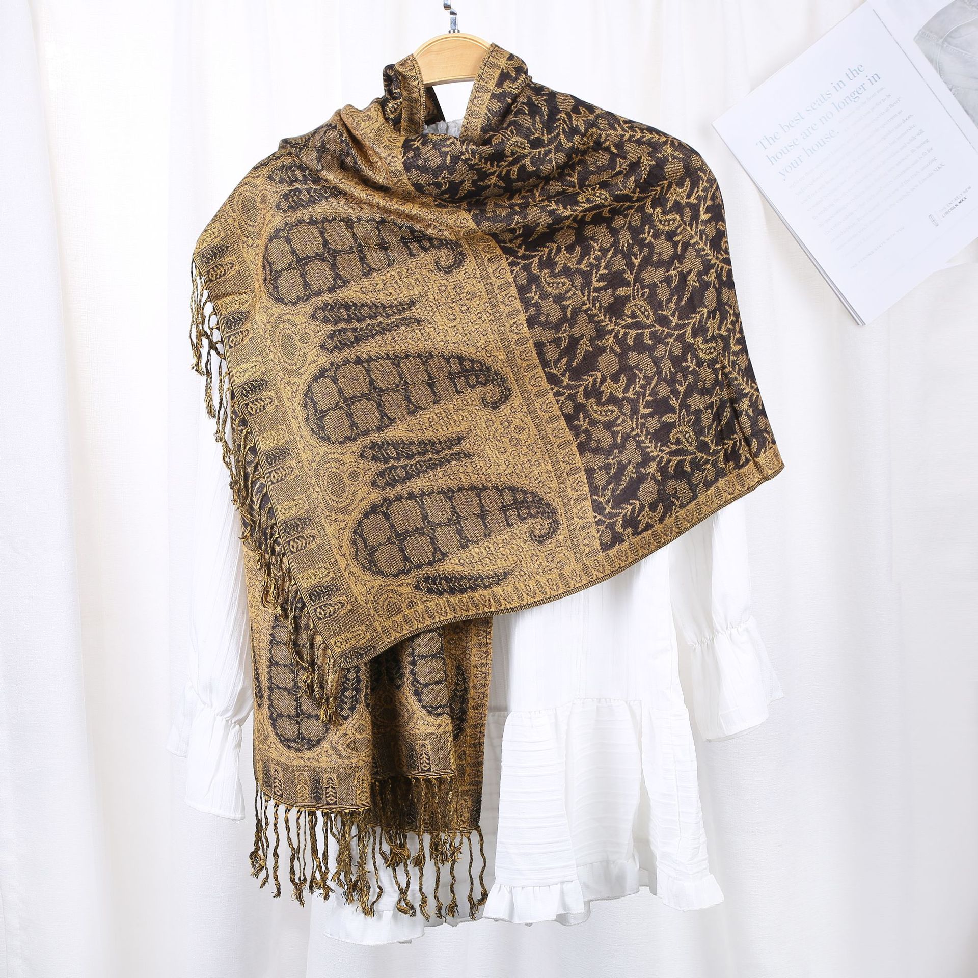 ethnic retro scarf
