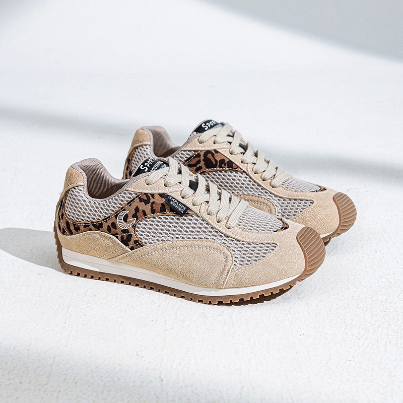 2025 Autumn Large Size German Training Shoes Comfortable Retro Sports Shoes Genuine Leather Low-Top Casual Shoes Forrest Gump Shoes Factory Wholesale