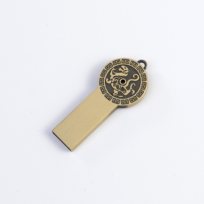 ソースファクトリー中国風 USB フラッシュドライブ 32 グラムギフトロゴ彫刻 64G128G 金属 USB フラッシュドライブクロスボーダー企業ホットスタイル|undefined