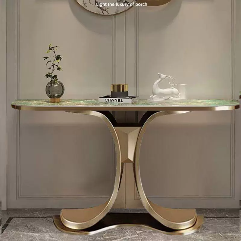 Итальянский лакированный стол для прихожей, декоративный шкаф для холла и столовой, мебель для прихожей, стол для прихожей, мебель для входной двери.