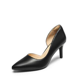 I 24599 Side Cutout Pointed Heels �ȿռ��^�߸�Ь �羳�W