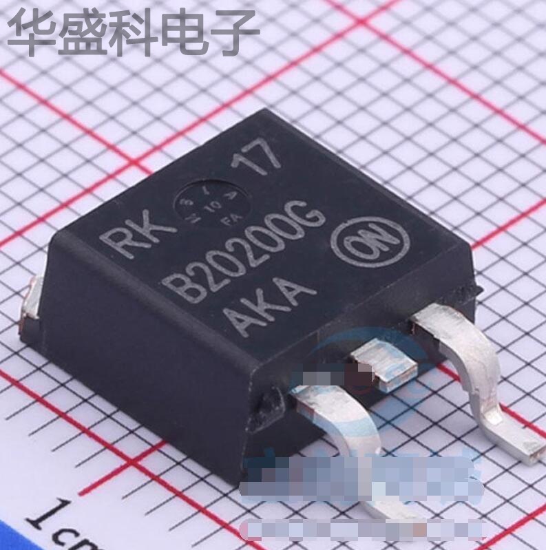 MBRB20200CTT4G 封装 D2PAK-3 肖特基二管 现货供应