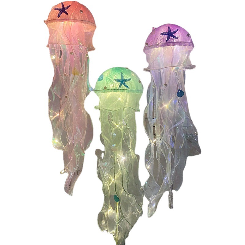 Hecho a mano lámpara de dama creativa paquete de material de bricolaje adorno colgante decoración colgante lámpara de noche dormitorio Internet celebridad luz de la noche