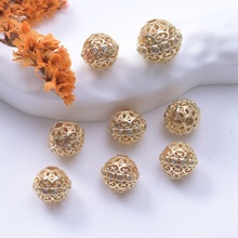 ��ɫ14K����΢��ʯ�U�ՈA�����ɢ���ֹ� DIY����朴������
