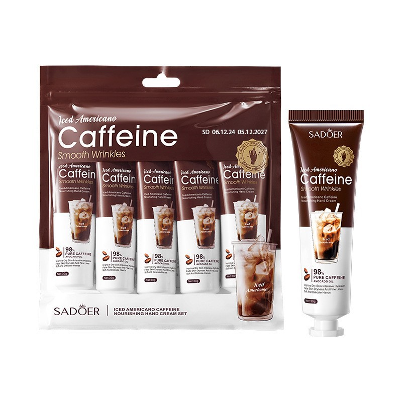 Comercio exterior transfronterizo SADOER colorido traje de crema de manos de flores y frutas hidratante anti-agrietamiento crema de manos regalo image 19