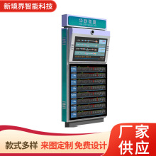 厂家指路牌灯箱垃圾箱滚动换画面 引路牌 灯箱户外立式指示牌