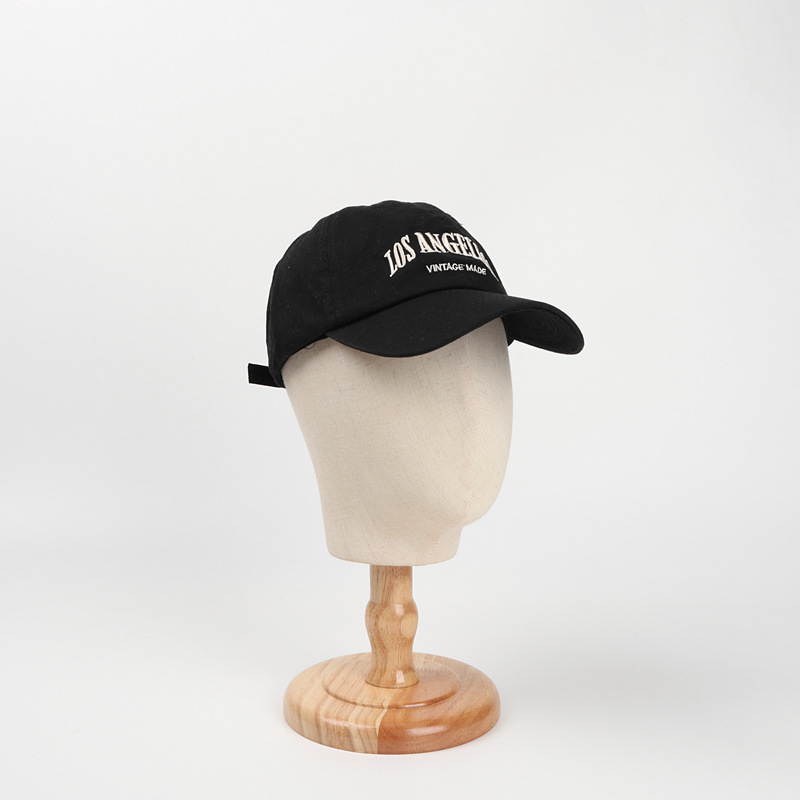Letter Pattern Summer Season Unisex Fashion Letter Embroidery Curved Eaves Baseball Cap