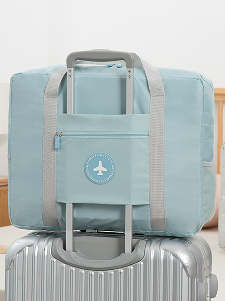 折叠旅行包训练袋子行李便携式健身收纳休闲外出大容量运动包短途|ru