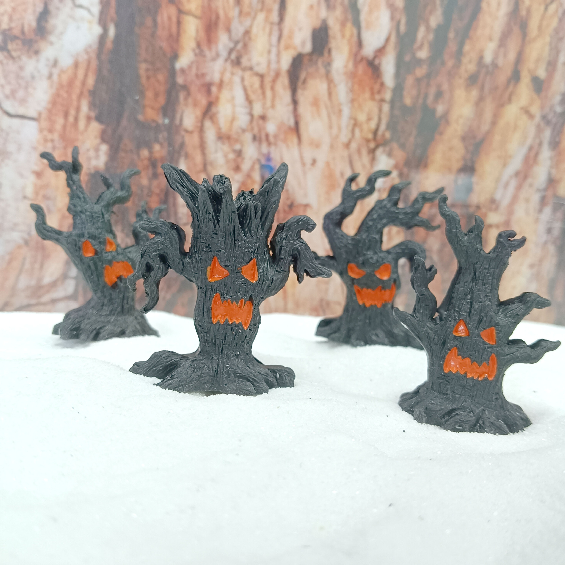 Comercio exterior transfronterizo Árbol de micropaisaje Árbol de hadas Decoración de resina mágica Escena de Halloween Accesorios de decoración Espíritu de árbol