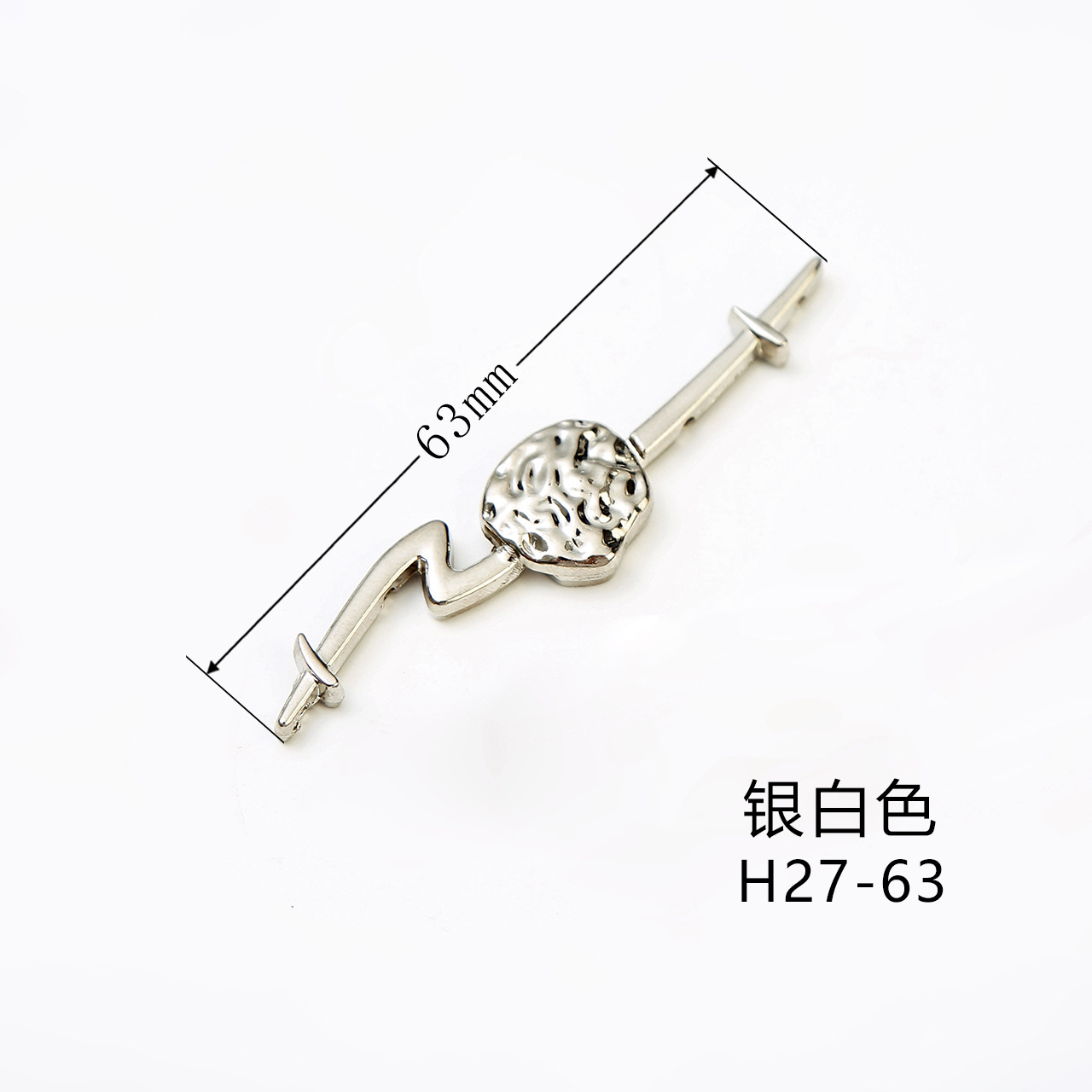 チャイナドレスの金属の一字のバックルの中国風のボタンの合金のdiyの縫い目のボタンの装飾は新しい中国式のロックの棒を掛けます。