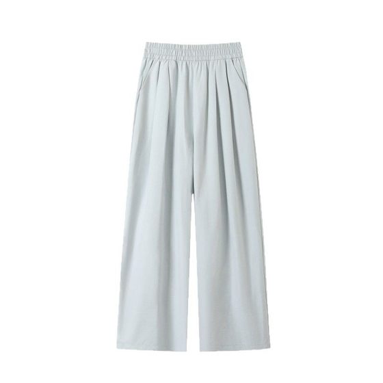 Nifu Torre Pants Women's Yamamoto Little Wide Leg Pants Summer Thin Dape Casual Ice Silk Granny Pants Radish Pants