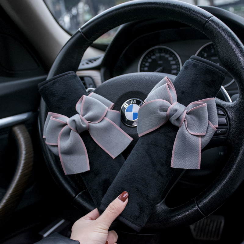 8#그레이 보우 - 어깨 패드 [쌍]