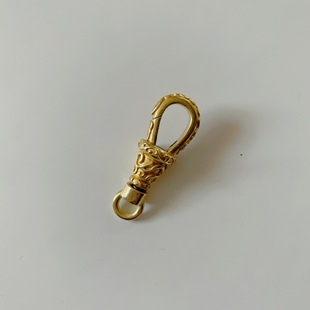 Brass gourd buckle shaped lobster buckle jewelry accessories wholesale key chain diy jewelry with lobster buckle