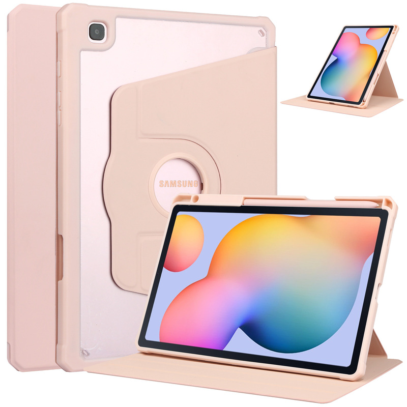 Suitable for Samsung S9/S9Fe 11inch Protective Case Acrylic Galaxy Tab S8 Rotating Tablet Leather Case