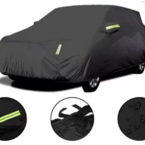 Aluminum Film Single-Layer Car Cover Can Be Wholesaled in Large Quantities, Universal Sunshade Car Cover Can Protect Against Sun and Rain