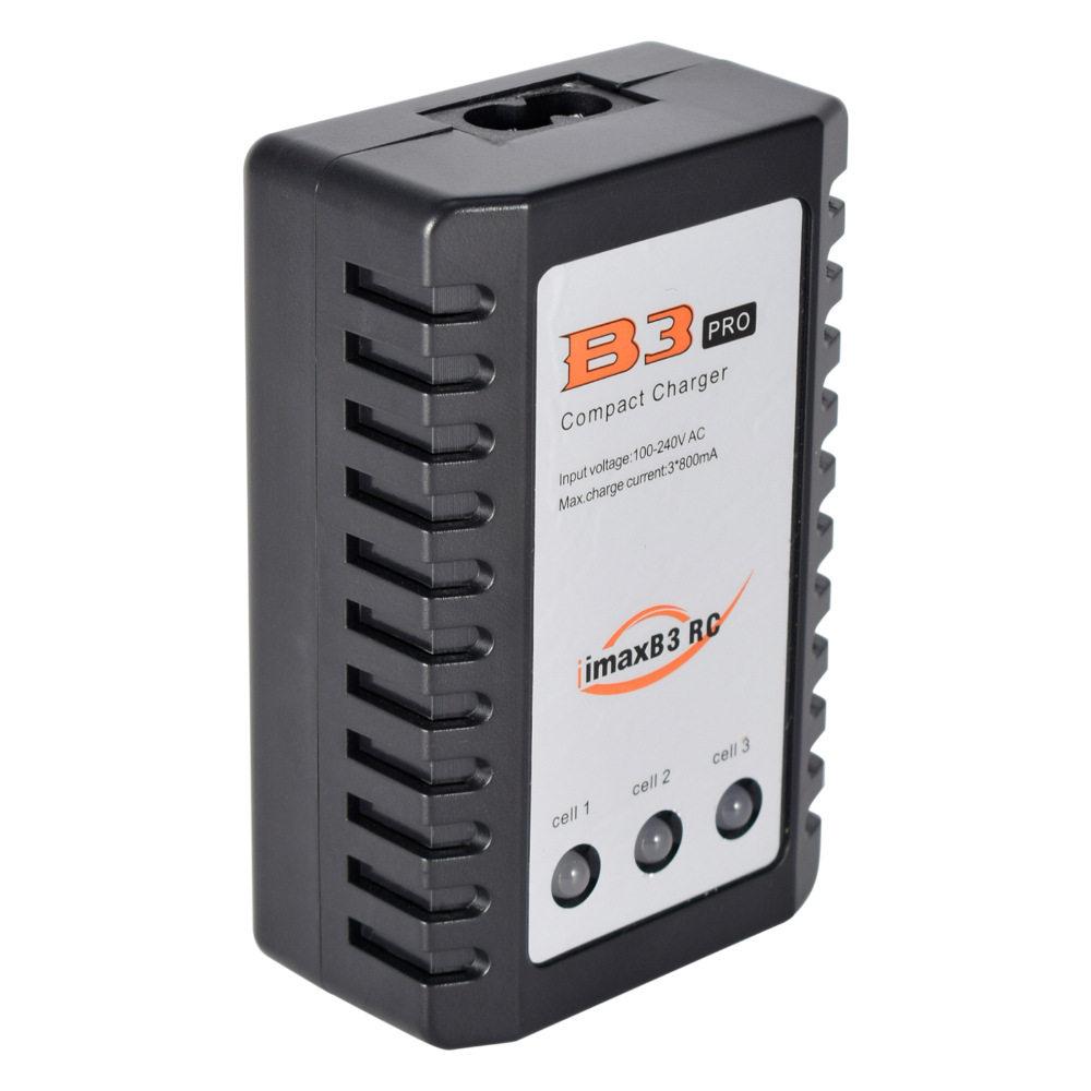 B3充电器航模车模固定翼无人机2S-3S锂电池7.4V11.1V平衡充电器