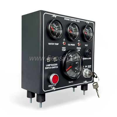 White generator set control box automobile instrument