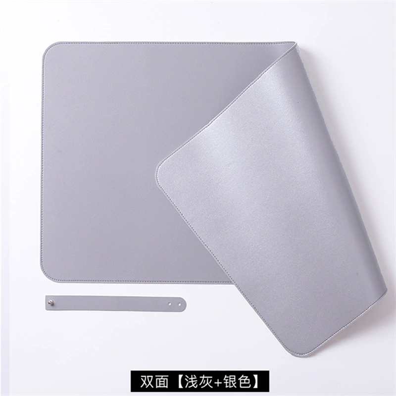 Polyurethane Double-Sided Mouse Pad — Two-Tone Desk Mat, Multi-Size Customizable