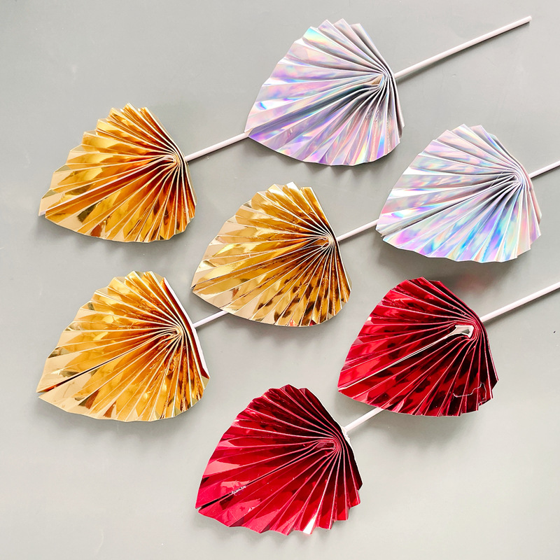 Birthday Leaf Paper Party Cake Decorating Supplies 1 Piece display picture 3