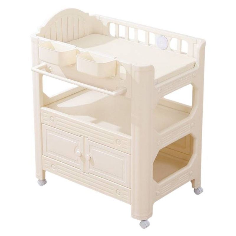 Cama multifuncional PE 3 - en - 1 multifuncional plegable para niños cambiando pañales tocando bañera estilo de alto valor facial
