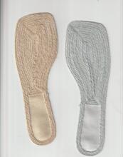 源头厂家多种颜色款式鞋垫编织面料鞋面鞋材加工直销特殊鞋花凉鞋