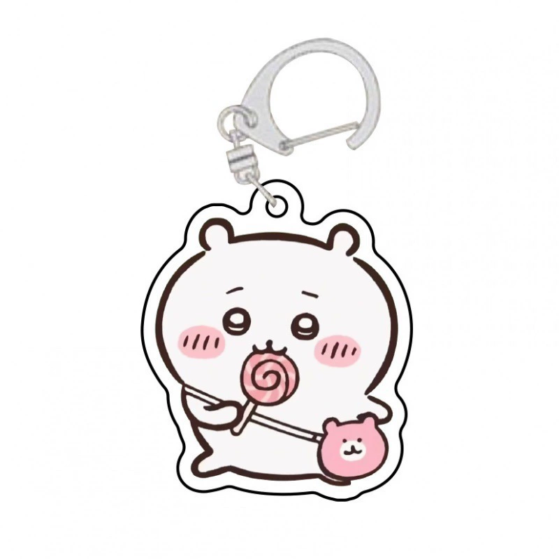 Acrylic cute keychain, cartoon creative pendant