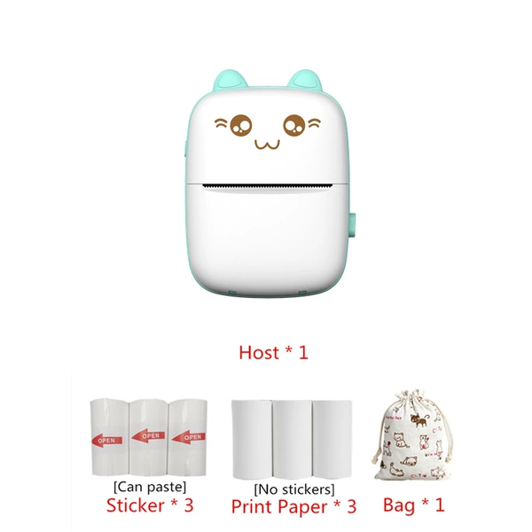 C9 Blue+3 volumes of ten -year paper+3 rolls of non -dry glue+cloth bag