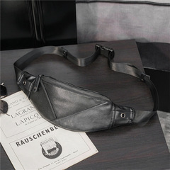 Factory wholesale new Korean style men's chest bag, casual waist bag, men's bag, fashionable backpack, waterproof shoulder bag