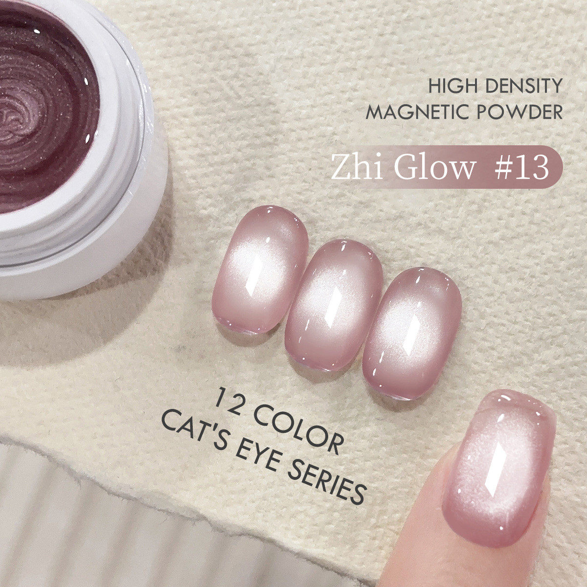 2025 nuevo color popular blanco, cuentas de vidrio Zhiguang, esmalte de uñas de ojo de gato, color popular de la tienda de uñas image 16