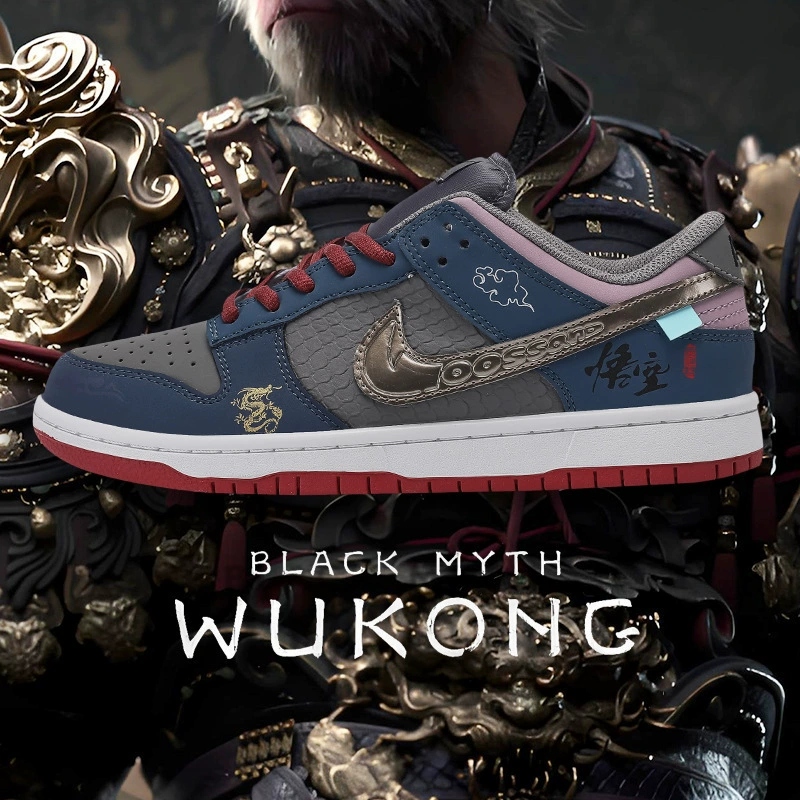 [Фабрика Путянь] Мужская обувь Monkey King SB Black Myth Wukong Новый стиль Кроссовки Студенческая обувь Женская