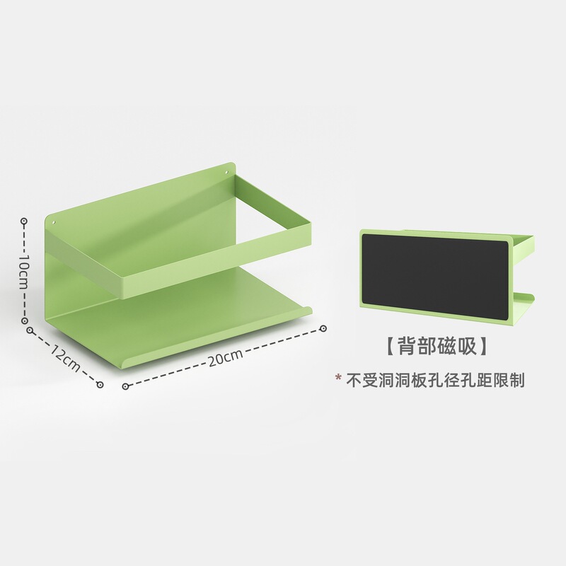 磁吸置物架洞洞板配件珐琅板强磁收纳架展示架饰品架无其他通用|undefined