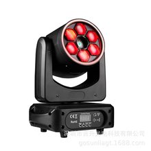 LED6+1摇头光束灯激光染色灯6颗led满天星激光舞台灯酒吧KTV包房