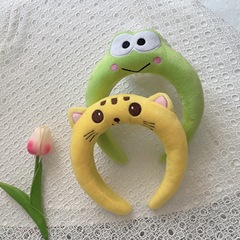 Cute and cartoonish Sanrio new cool penguin headband, girl heart high-quality hairstyle photo-taking anti-slip face-washing headband